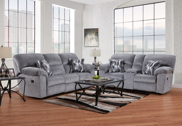 Grey reclining sofa and loveseat 2025 set