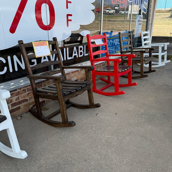 Strips Rocking Chair Rustic Rocker Furnishings4Less