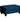 Luxurious comfort & timeless style with this Velour Navy Blue Ottoman, covered in velvet-like fabric.