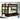 Twin over Twin Tall Mission Bunk Bed in Cappuccino