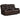 Brown Reclining Sofa, Loveseat and Recliner. Leather upholstery.