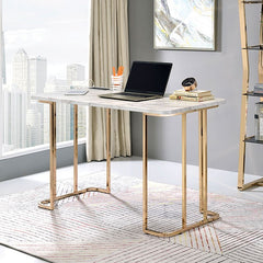 Faux marble writing desk deals