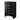 Emily 5-Drawer Chest in Black