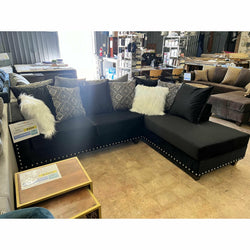 American freight 2025 black sectional