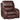 3 Piece Brown Reclining Living Room Set. Set includes sofa with drop-down tray, loveseat with middle console and rocker recliner. Material is leather gel, durable construction and comfortable padded seat.
